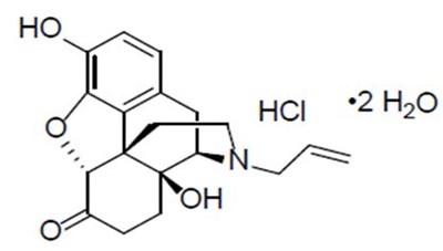 Naloxone (Structural Formula)